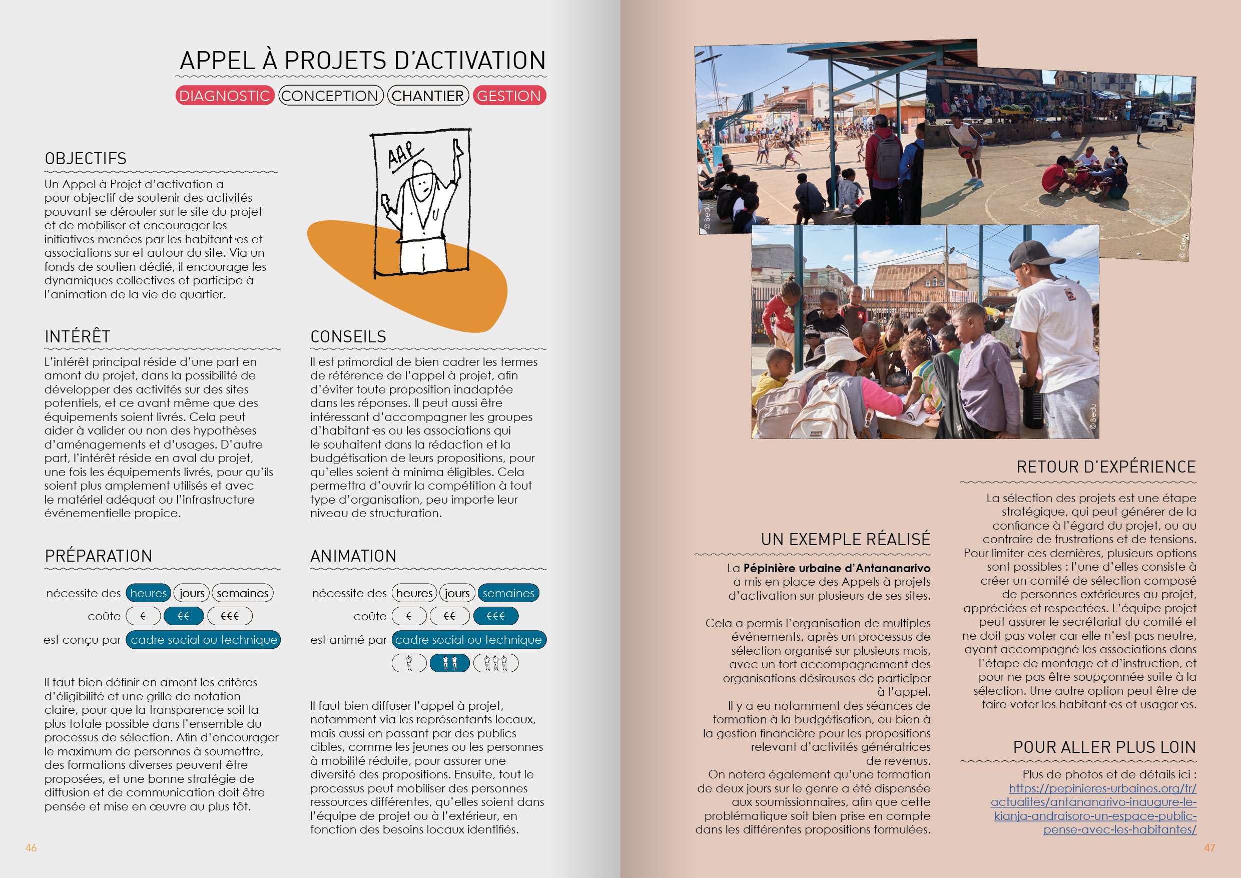 Appel à projets d'activation