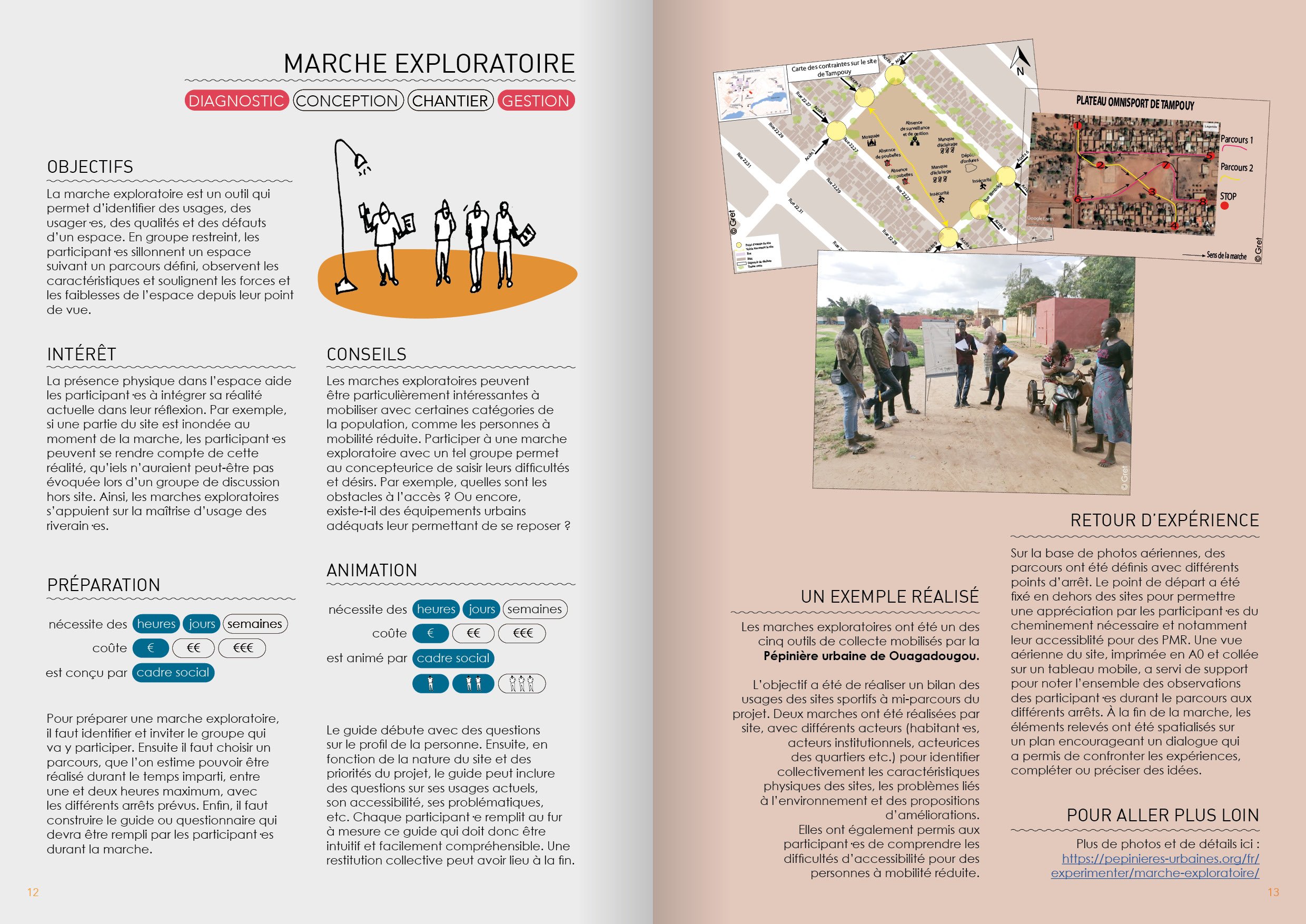 Marche exploratoire