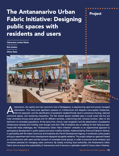 African cities magazine - Antananarivo