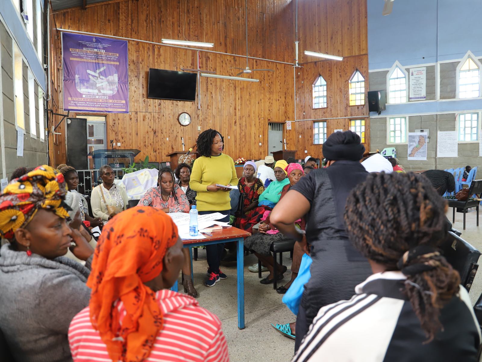 Community co-design workshop in City Carton, UFI Nairobi © Bantu Studio
