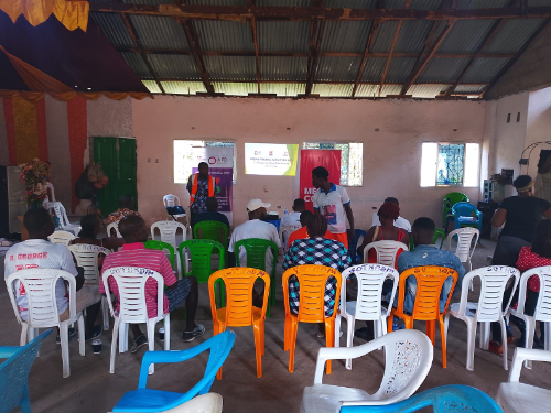 Community corner workshop Monrovia