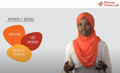 Utilisation de matériaux de réemploi par Adame NDOUR - MOOC Fabrique urbaine collective